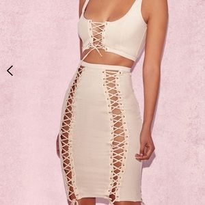 COPY - House of CB nude two piece